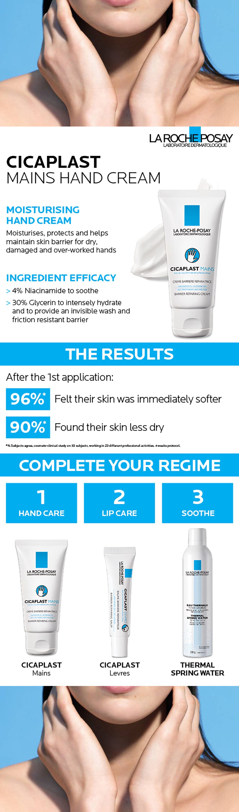 Buy La Roche Posay Cicaplast Hand Cream 100ml Online at Chemist Warehouse®